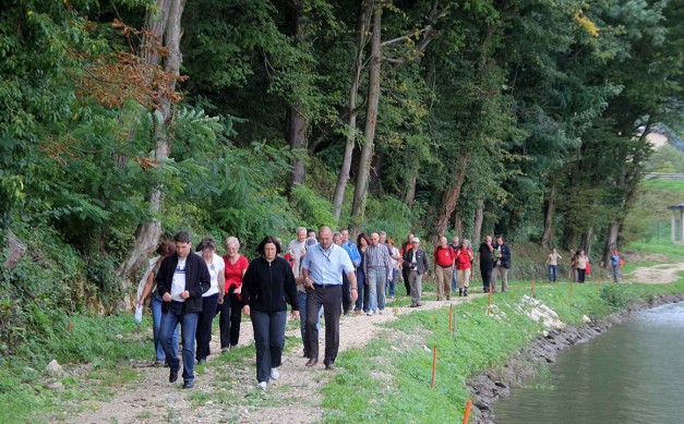 Učna pot Savus ob reki Savi z didaktičnimi tablami in informacijskimi točkami v naravi